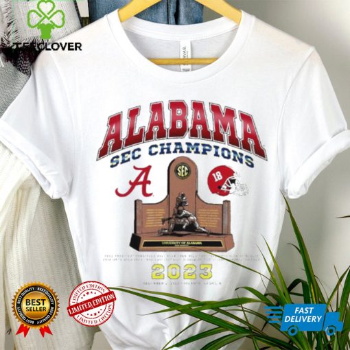 Alabama Crimson Tide SEC champions university of Alabama 2023 champions hoodie, sweater, longsleeve, shirt v-neck, t-shirt