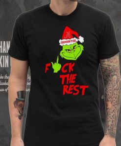 Alabama Crimson Tide Santa Grinch fuck the rest shirt