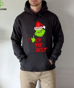 Alabama Crimson Tide Santa Grinch fuck the rest hoodie, sweater, longsleeve, shirt v-neck, t-shirt