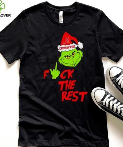 Alabama Crimson Tide Santa Grinch fuck the rest hoodie, sweater, longsleeve, shirt v-neck, t-shirt