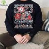 Alabama Crimson Tide Southeastern Conference 2023 Roll Tide Champions Bama 27 24 Georgia Shirt