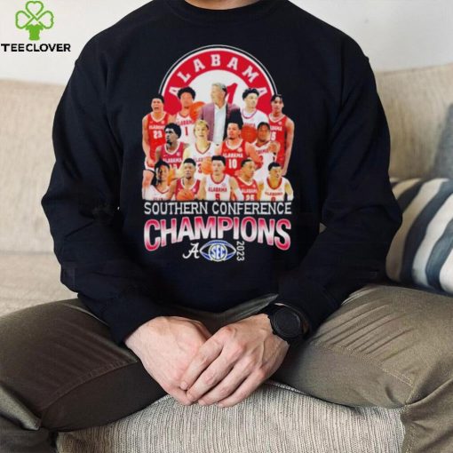 Alabama Crimson Tide Southern Conference Champions Sec 2023 Basketball Shirt