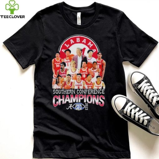 Alabama Crimson Tide Southern Conference Champions Sec 2023 Basketball Shirt