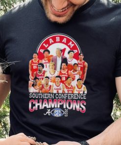 Alabama Crimson Tide Southern Conference Champions Sec 2023 Basketball Shirt