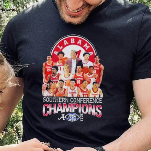 Alabama Crimson Tide Southern Conference Champions Sec 2023 Basketball Shirt