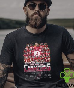Alabama Crimson Tide Team 2023 SEC Football Champions Signatures Shirt