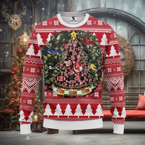 Alabama Crimson Tide Tree Ball Christmas Ugly Sweater Sport Christmas Gift Ideas