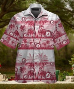Alabama Crimson Tide Tropical Hawaiian Elegance Design Short Sleeve Shirt 1 Alabama Crimson Tide Tropical Hawaiian Elegance Design Short Sleeve Shirt
