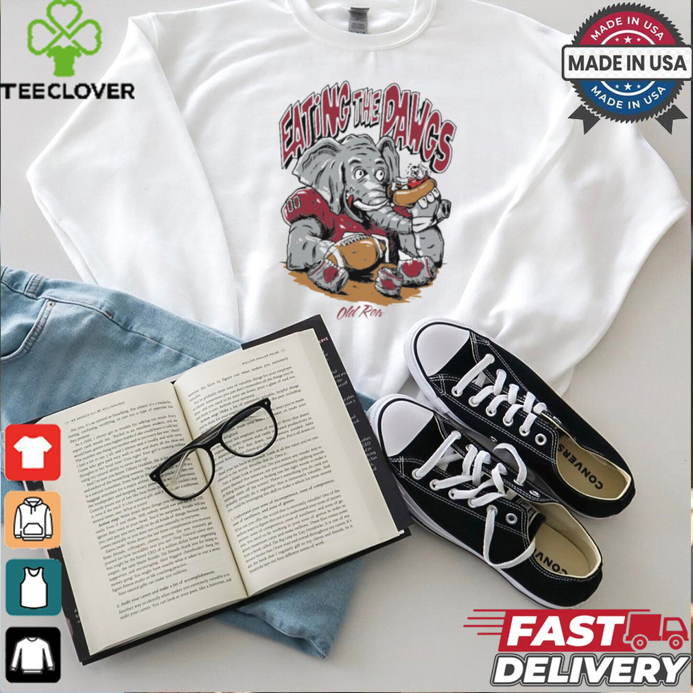 Alabama Crimson Tide Vs Georgia Bulldogs Eating The Dawgs t shirt Alabama Crimson Tide Vs Georgia Bulldogs Eating The Dawgs t shirt