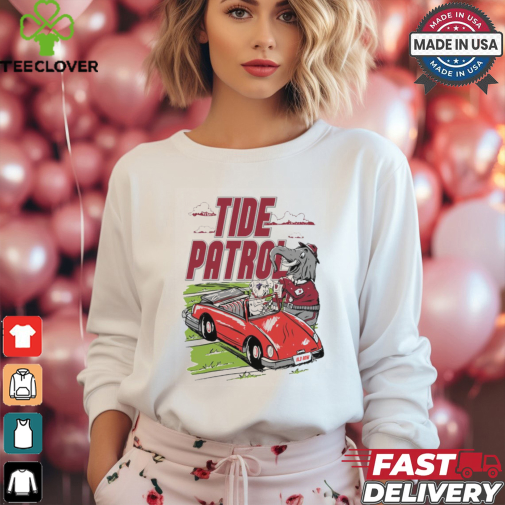 Alabama Crimson Tide Vs Georgia Bulldogs Tide Patrol t shirt Alabama Crimson Tide Vs Georgia Bulldogs Tide Patrol t shirt