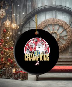 Alabama Crimson Tide Wins The 2023 SEC Championship Roll Tide Ornament