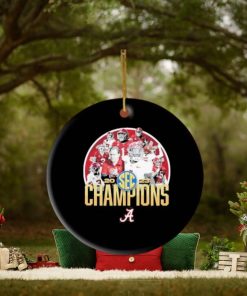 Alabama Crimson Tide Wins The 2023 SEC Championship Roll Tide Ornament