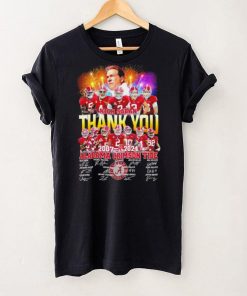 Alabama Crimson Tide thank you Nick Saban 2007 2024 signatures shirt