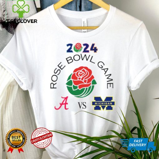 Alabama Crimson Tide vs Michigan Wolverines 2024 Rose Bowl Game hoodie, sweater, longsleeve, shirt v-neck, t-shirt