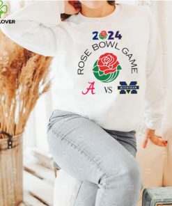 Alabama Crimson Tide vs Michigan Wolverines 2024 Rose Bowl Game hoodie, sweater, longsleeve, shirt v-neck, t-shirt