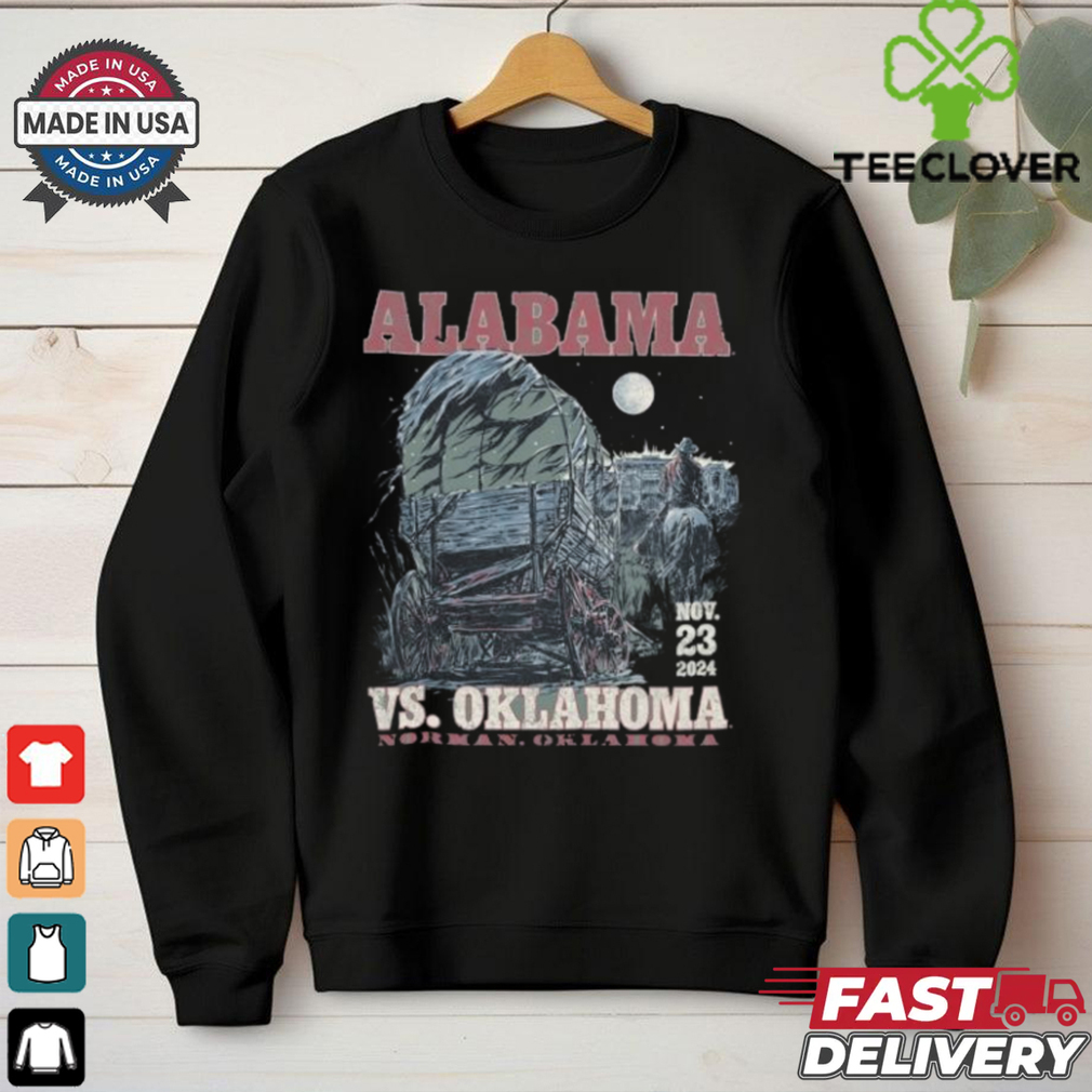 Alabama Crimson Tide vs. Oklahoma Sooners 2024 Gameday Shirt Alabama Crimson Tide vs. Oklahoma Sooners 2024 Gameday Shirt