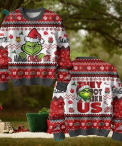 Alabama Crimson Tide x Grinch Special Edition 2024 Christmas Sweater
