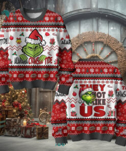 Alabama Crimson Tide x Grinch Special Edition 2024 Christmas Sweater