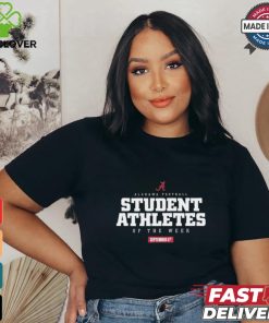 Alabama Football Student Athletes Of The Week September 5th Shirt