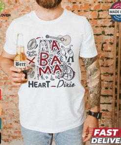 Alabama Heart of Dixie Crimson shirt