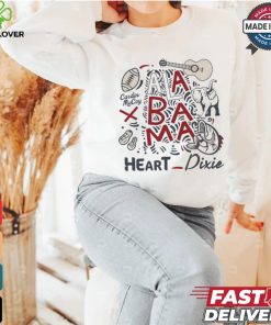 Alabama Heart of Dixie Crimson shirt