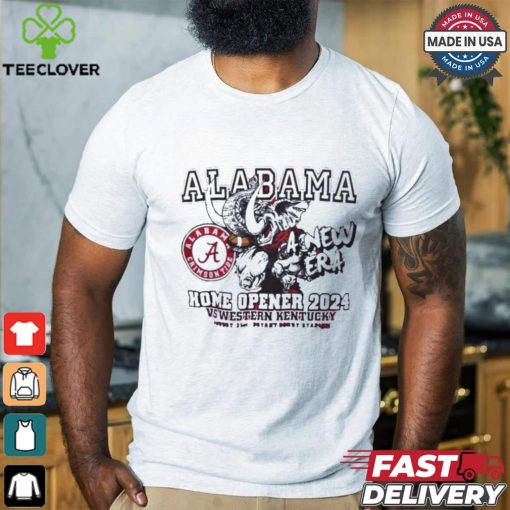 Alabama Home Opener vs.Western Kentucky Home Opener 2024 Saban Field T Shirt