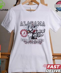 Alabama Home Opener vs.Western Kentucky Home Opener 2024 Saban Field T Shirt