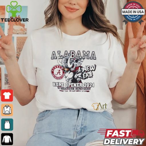 Alabama Home Opener vs.Western Kentucky Home Opener 2024 Saban Field T Shirt