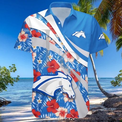 Alabama Huntsville Chargers NCAA Hibiscus Tropical Flower Hawaiian Shirt