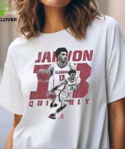 Alabama Men's Basketball Jahvon Quinerly T Shirt