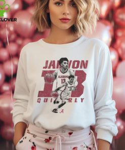 Alabama Men's Basketball Jahvon Quinerly T Shirt