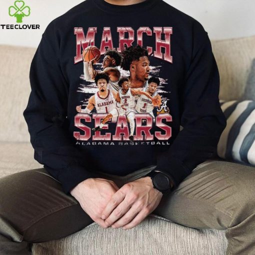 Alabama NCAA Men’s Basketball Mark Sears Crewneck Sweatshirt 2023 2024 Post Season Shirt