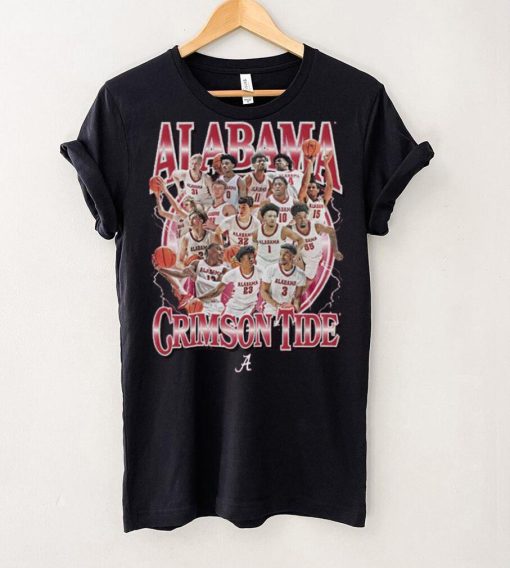 Alabama NCAA Men's Basketball Official 2023 2024 Post Season T Shirt