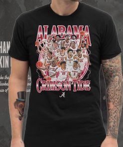 Alabama NCAA Men's Basketball Official 2023 2024 Post Season T Shirt