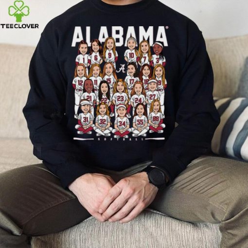 Alabama NCAA Softball Crewneck Shirt