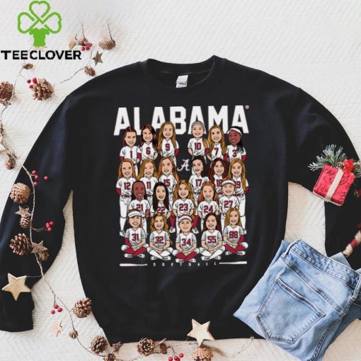 Alabama NCAA Softball Crewneck Shirt