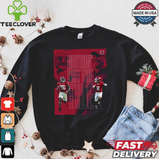 Alabama Vs. Georgia Football Nothin’ But The Tide Shirt