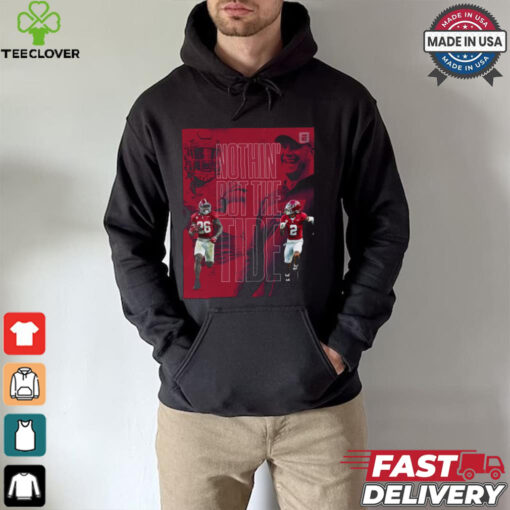 Alabama Vs. Georgia Football Nothin’ But The Tide Shirt