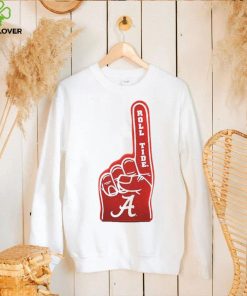 Alabama crimson tide foam hand #1 shirt