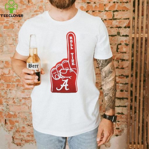 Alabama crimson tide foam hand #1 shirt