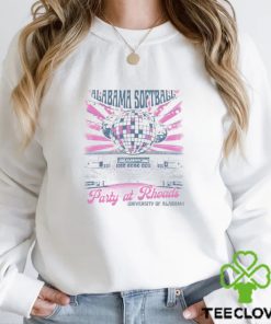 Alabama softball Party at Rhoads shirt