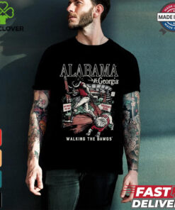 Alabama vs Georgia Gameday 2024 Walking The Dawgs T Shirt