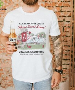 Alabama vs Georgia home sweet home 2023 SEC Champions hoodie, sweater, longsleeve, shirt v-neck, t-shirt