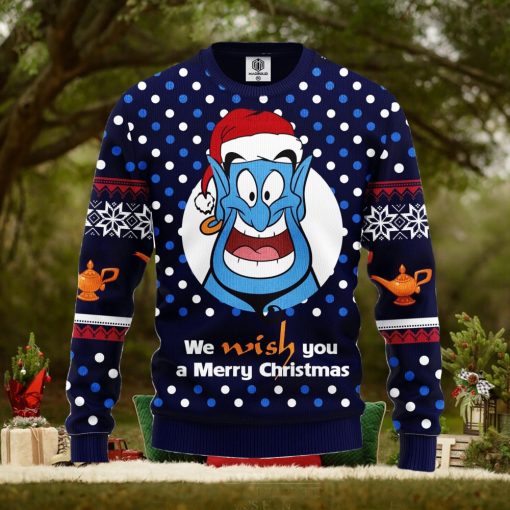 Aladdin And The Magic Lamp Ugly Christmas Sweater For Men Women