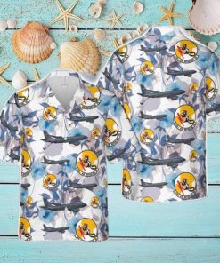 Alaska Air National Guard 168th Air Refueling Squadron Boeing KC 135R Stratotanker 3D Hawaiian Shirt
