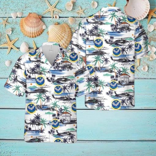 Alaska Air National Guard 210th Rescue Squadron (210 RQS) HH 60G Pave Hawk 3D Hawaiian Shirt