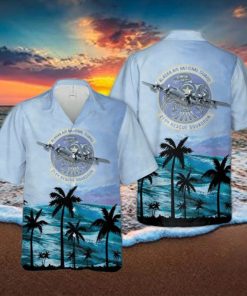 Alaska Air National Guard 211th Rescue Squadron (211th RQS) HC 130N Hercules Hawaiian Shirt
