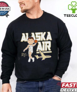 Alaska Air Patrick McMahon cartoon shirt