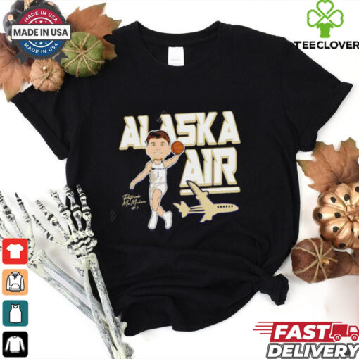 Alaska Air Patrick McMahon cartoon shirt