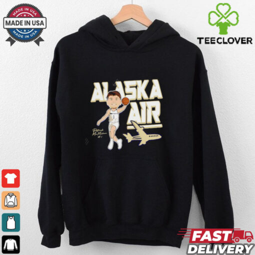 Alaska Air Patrick McMahon cartoon shirt